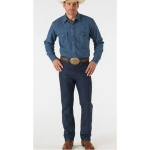 VTG Wrangler Men's Jeans Cowboy Cut 13MWZ ProRodeo Denim Original Fit 33x33 NWT
